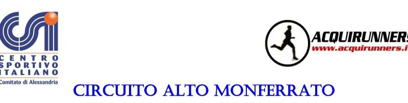 IL CALENDARIO E IL REGOLAMENTO DEL CIRCUITO ALTO MONFERRATO